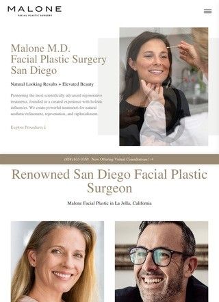 Facial Plastic Surgery San Diego