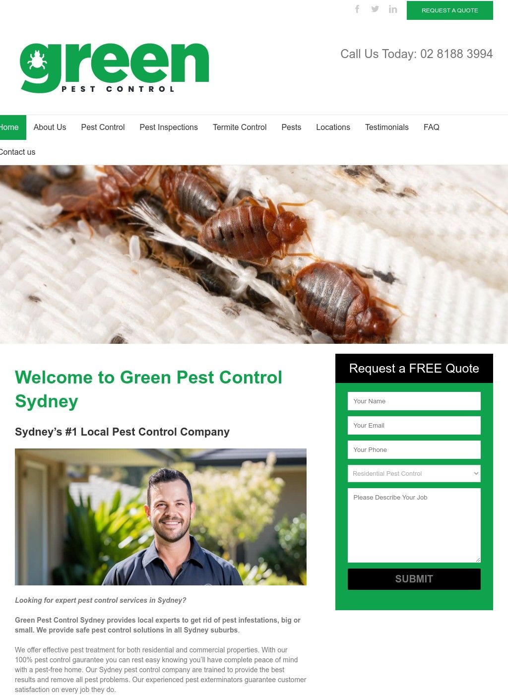 Green Pest Control Sydney