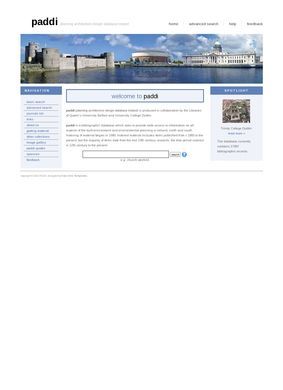 Planning Architecture Design Database Ireland