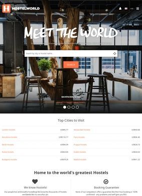 Hostels worldwide