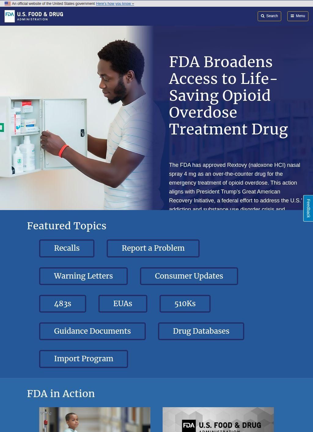 U.S. Food and Drug Administration
