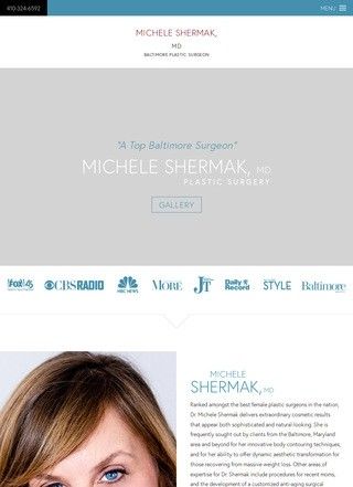 Board-Certified Baltimore Plastic Surgeon: Dr. Michele Shermak