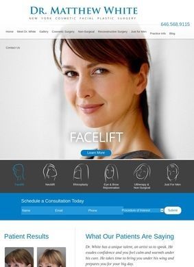 Dr. Matthew White: Facial Plastic Surgery NYC