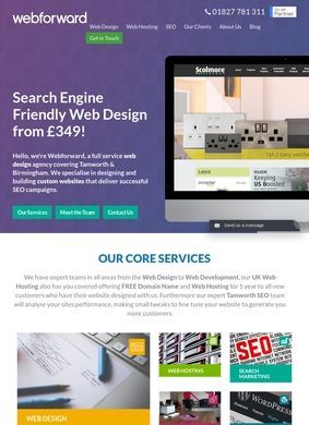 Webforward: Web Design Tamworth