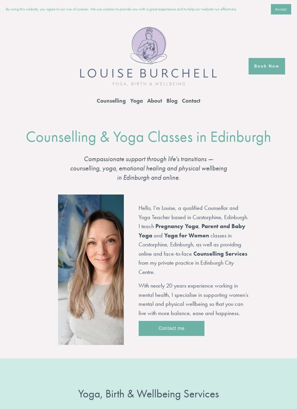 Louise Burchell - Yoga, Birth & Wellness
