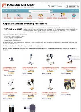 Madison Art Shop: Kopykake Projectors
