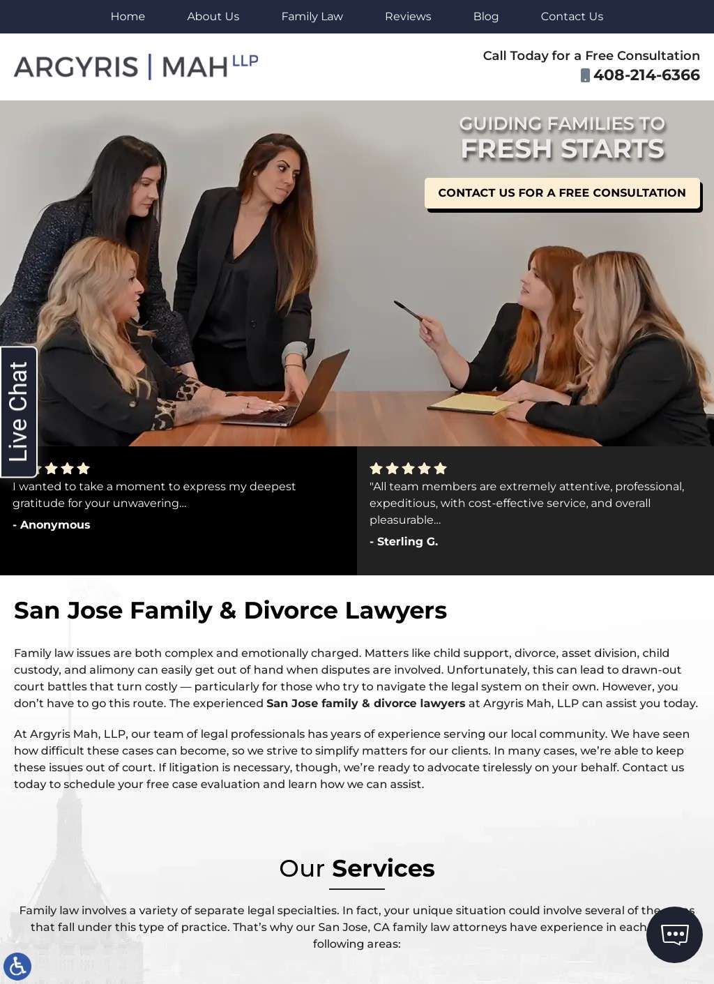 San Jose Family & Divorce Lawyers
