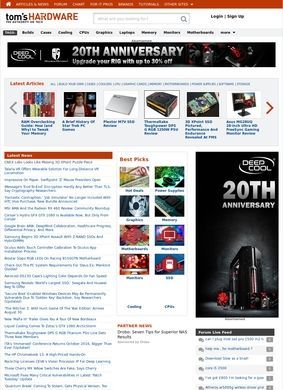 https://www.tomshardware.com/ Tom's Hardware
