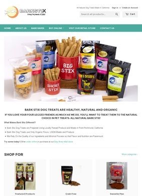 BARK STIX: Healthy Organic Dog Treats