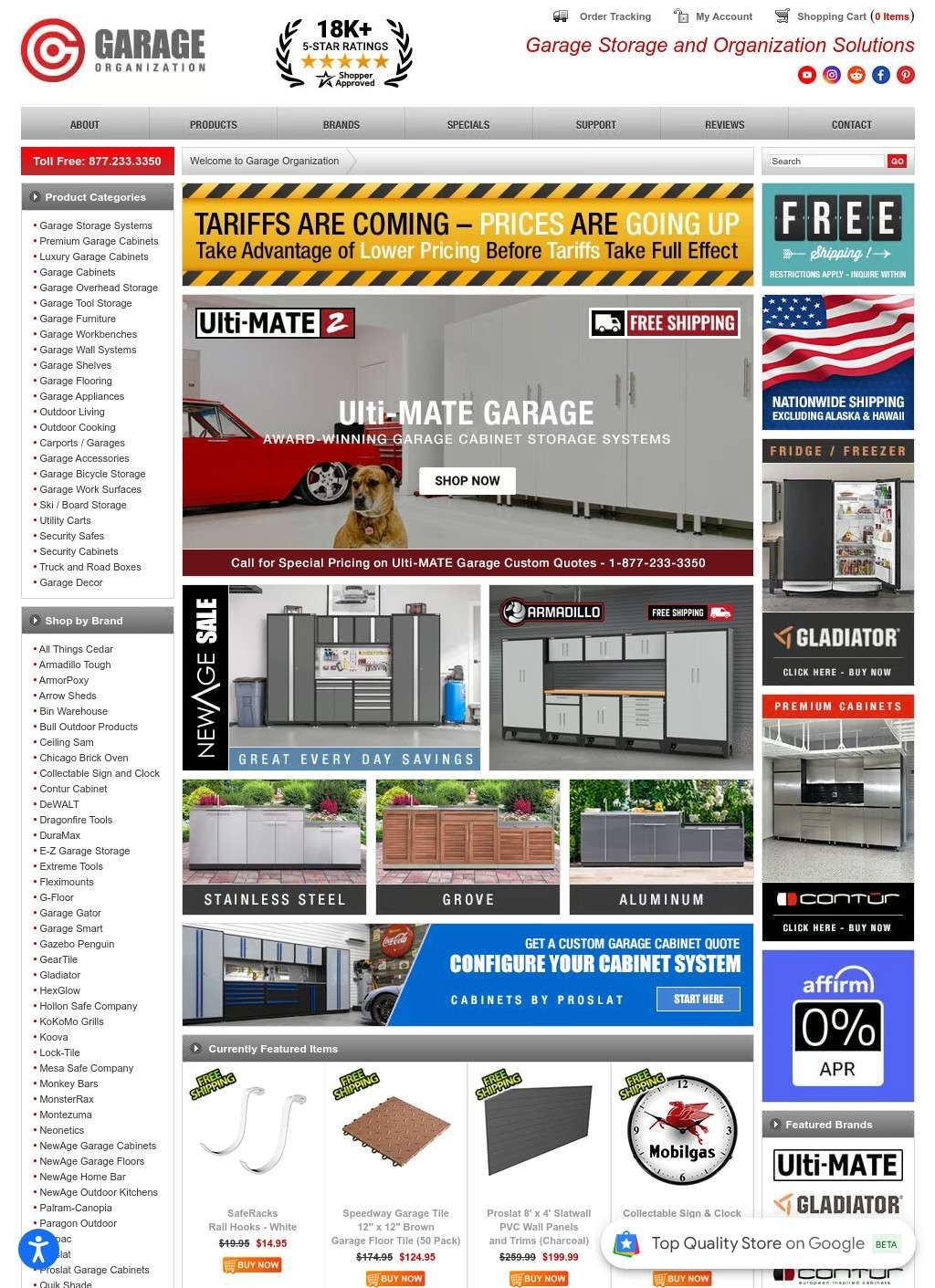 Garage Organization