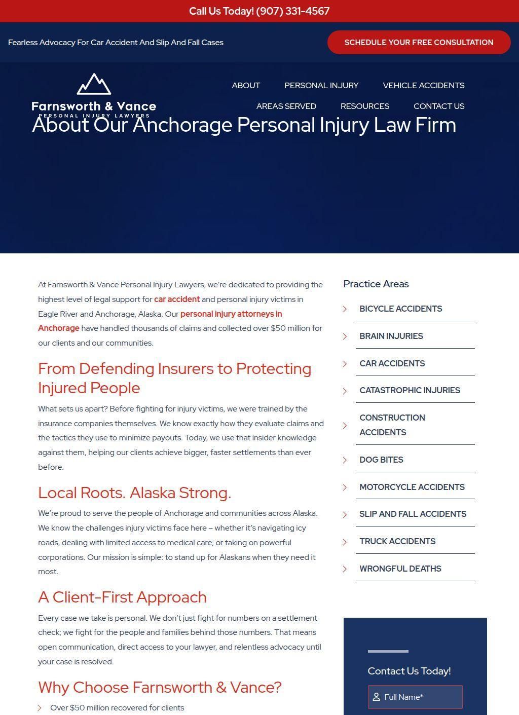 Farnsworth & Vance Personal Injury Lawyers