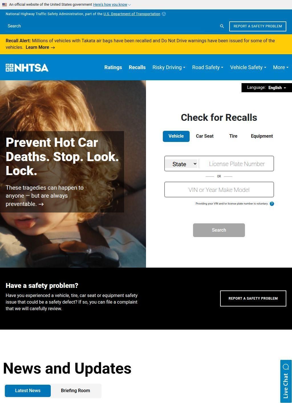 National Highway Traffic Safety Administration (NHTSA)
