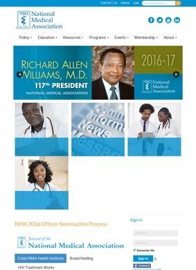 https://www.nmanet.org/ National Medical Association