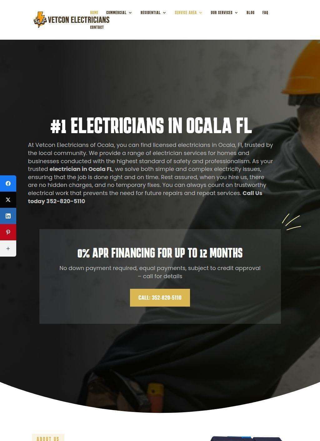 Vetcon Electricians Ocala, Electrical Contractor, Emergency Panel Upgrades
