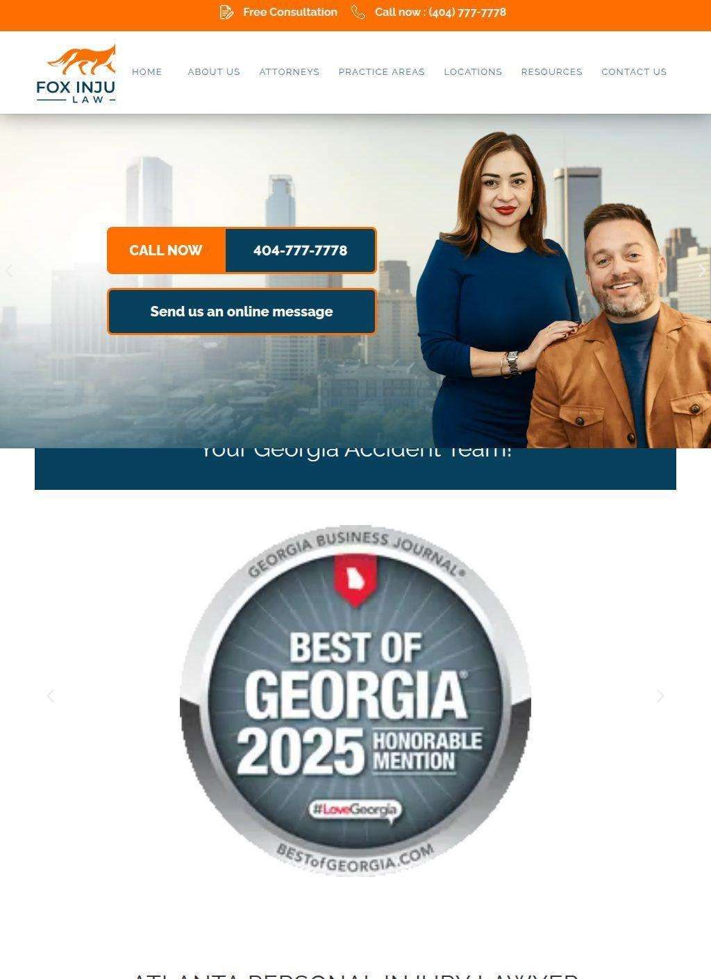 Fox Injury Law- Atlanta Personal Injury Attorney