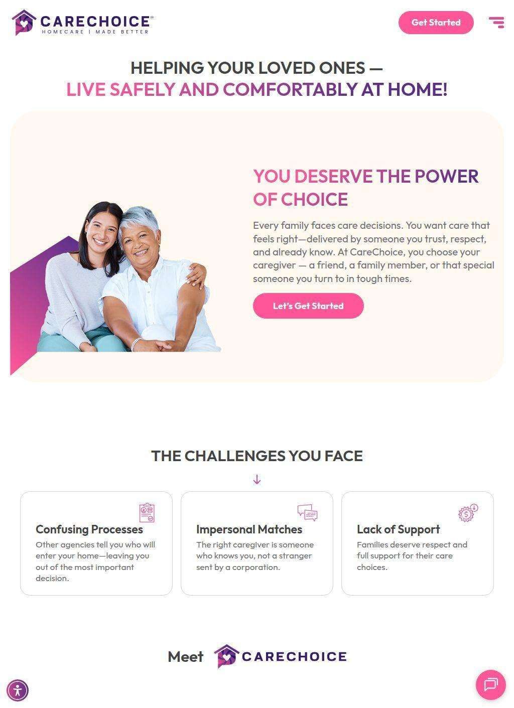 CareChoice: Get Paid to Care for a Loved One