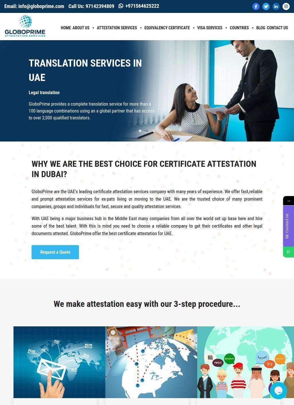 GloboPrime Attestation Services