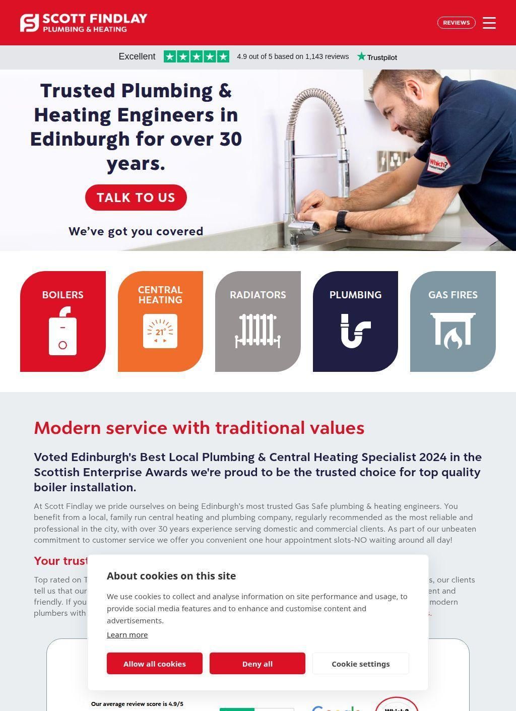 Scott Findlay Plumbing and Heating Engineers