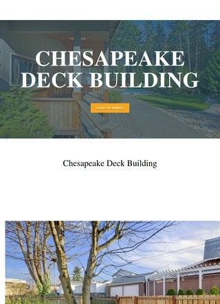 Deck Builder Chesapeake