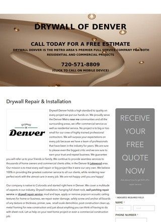 Drywall Installation & Repair Denver CO