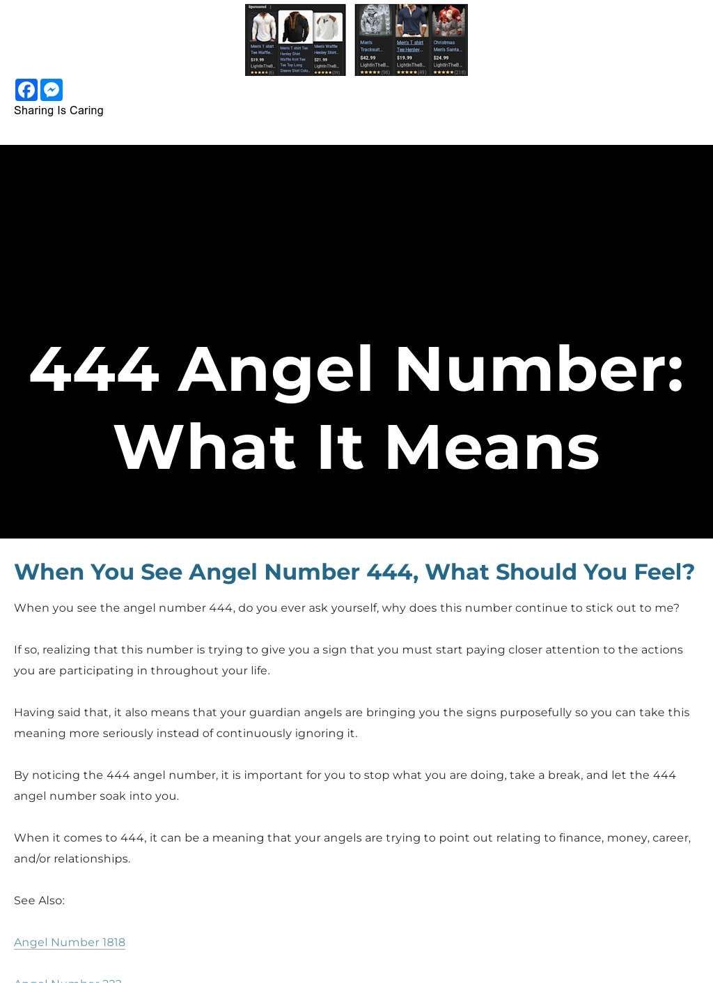 What does the angel number 444 mean forever for life?