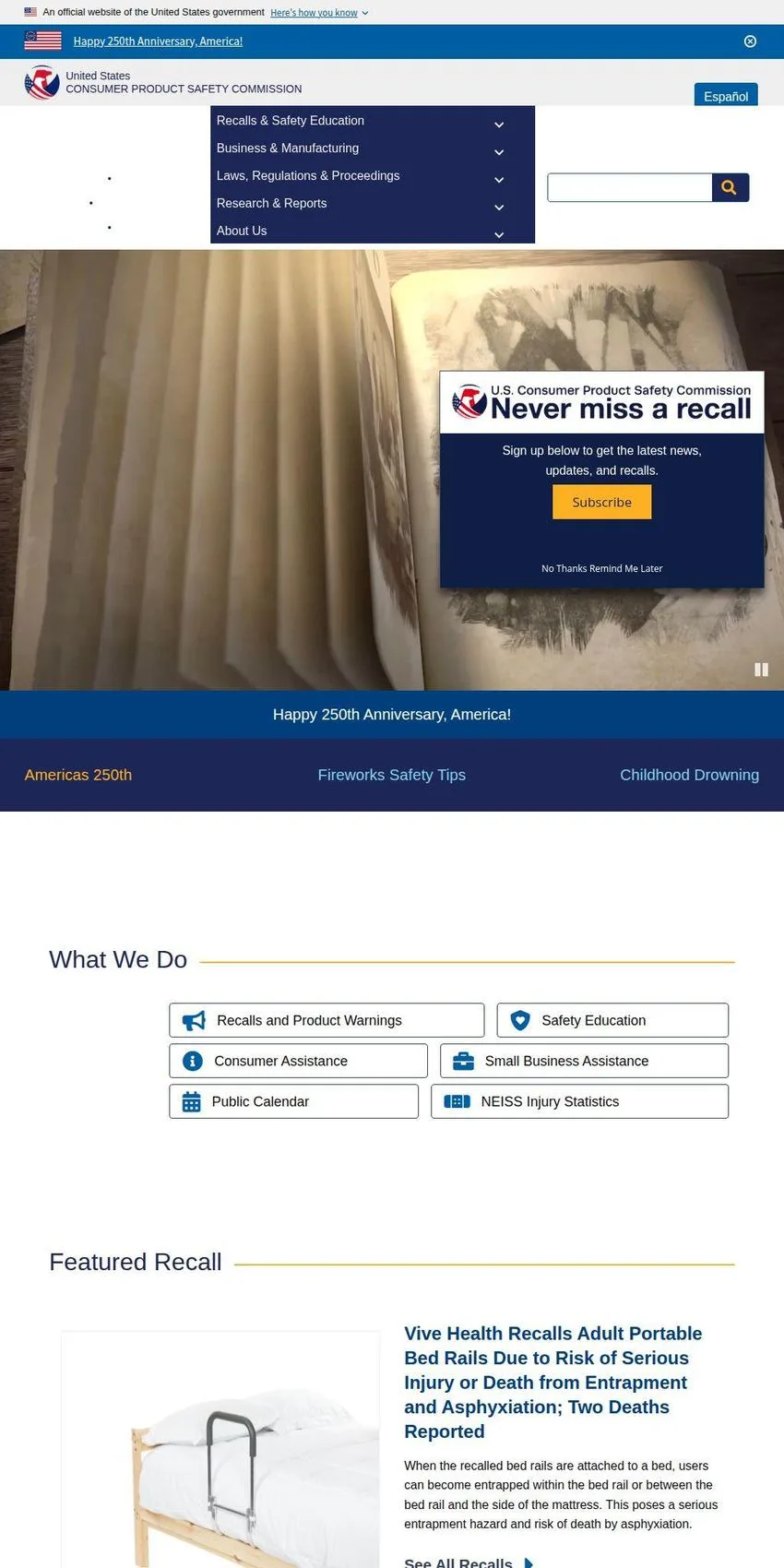 U.S. Consumer Product Safety Commission