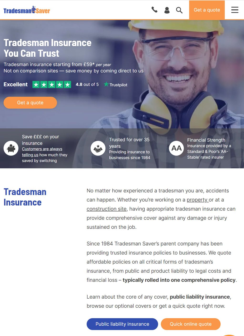 Tradesman Saver