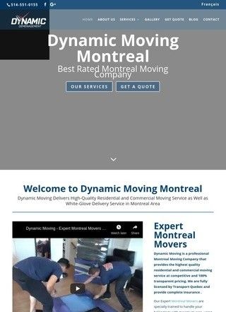 Dynamic Moving Montreal