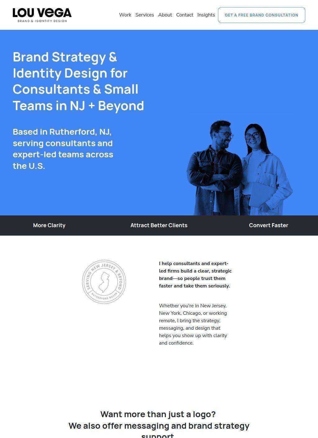 Logo & Brand Designer - Lou Vega