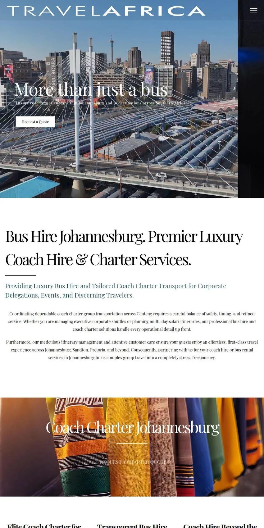 Bus Hire Johannesburg
