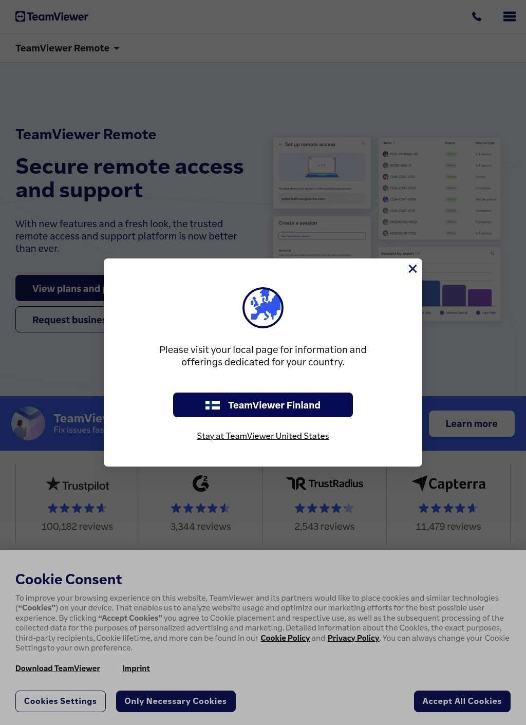 TeamViewer Remote Support Platform