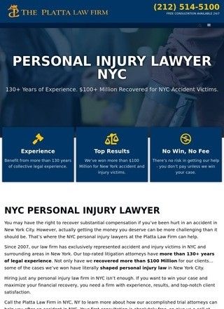 Personal Injury Lawyer NYC