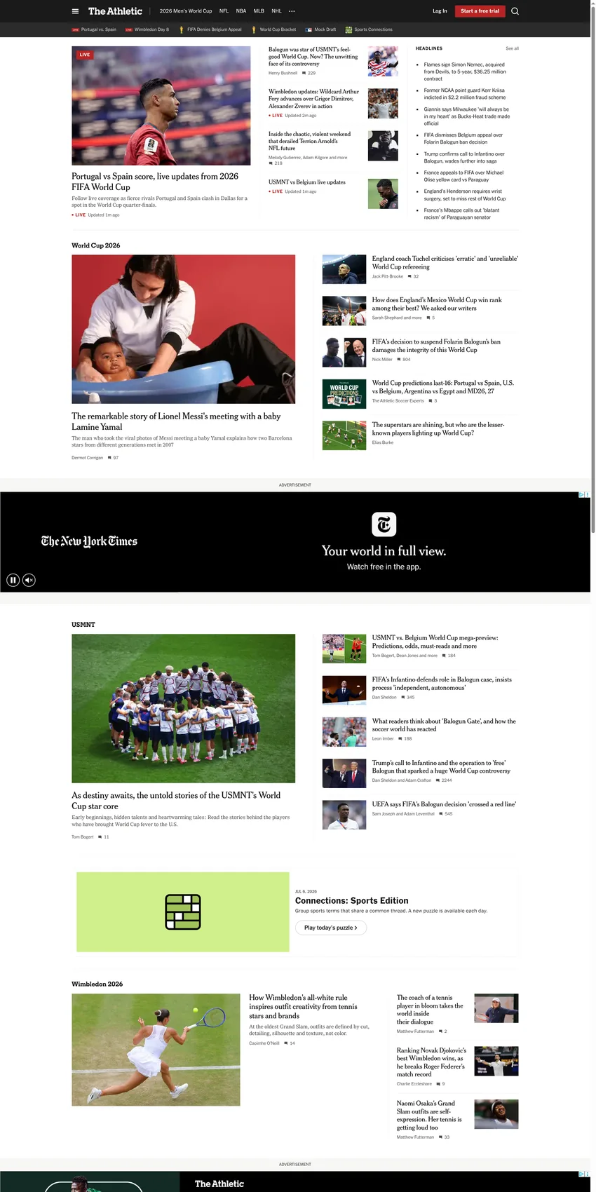 The Athletic