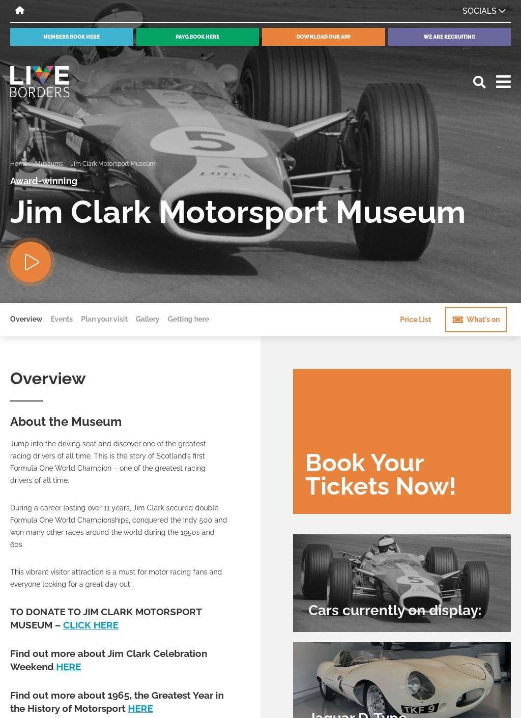 Jim Clark Motorsport Museum