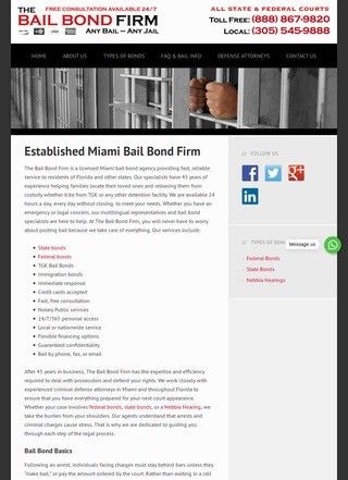 The Bail Bond Firm