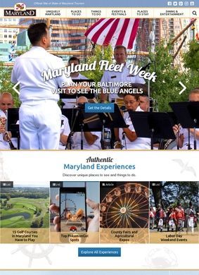 The Official Travel and Tourism site for Maryland