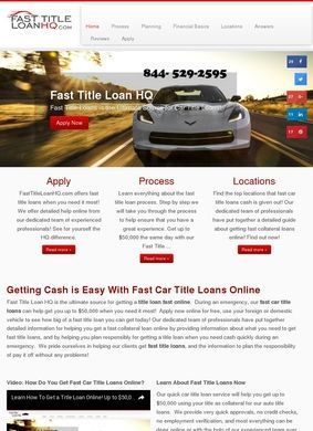 Car Title Loans Fast