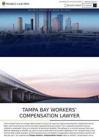 Tampa Workers' Compensation Lawyer