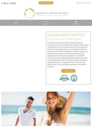 Malena M. Amato MD Eyelid & Facial Plastic Surgery