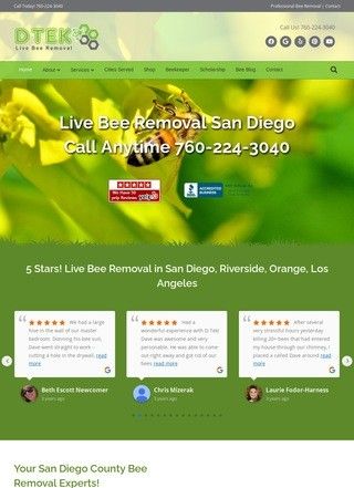 Bee Removal San Diego