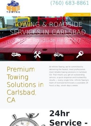 Infinite Towing in Carlsbad