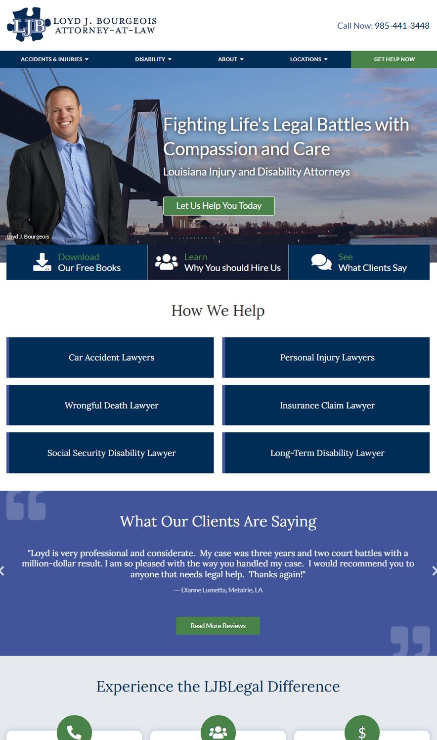 Loyd J Bourgeois Accident & Injury Lawyer