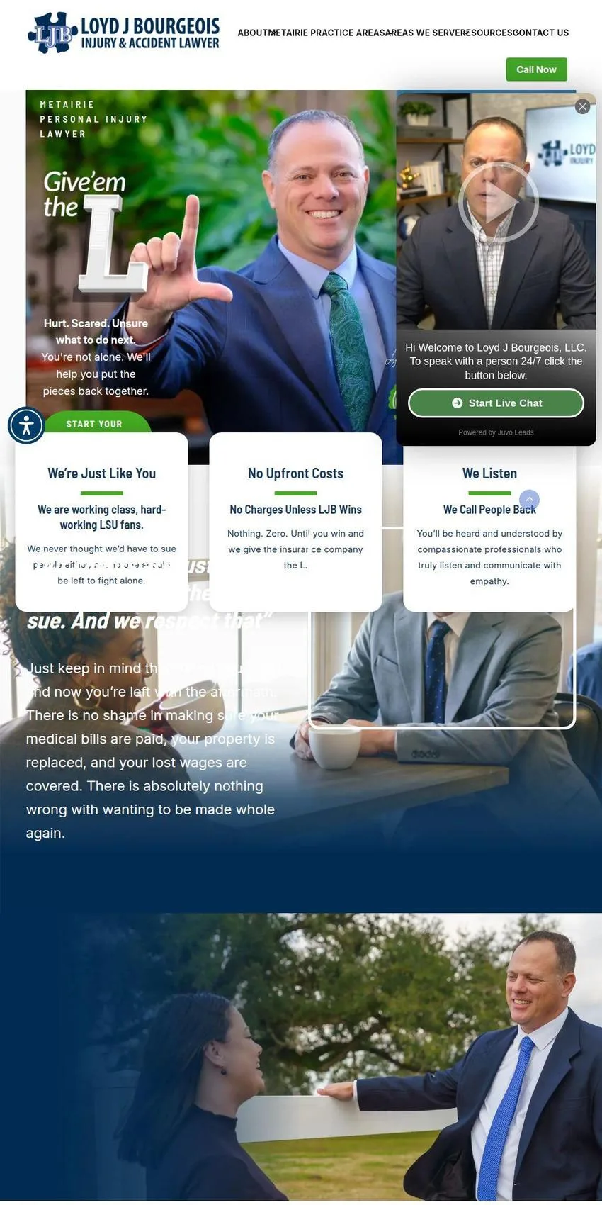 Loyd J Bourgeois Injury & Accident Lawyer