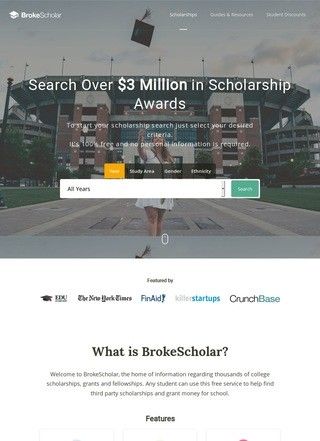 BrokeScholar