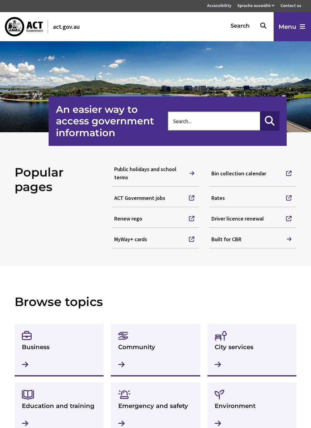 ACT Government