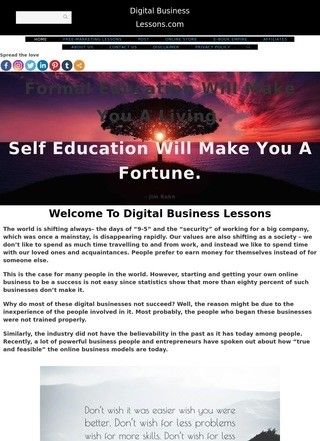 Digital Business Lessons.com