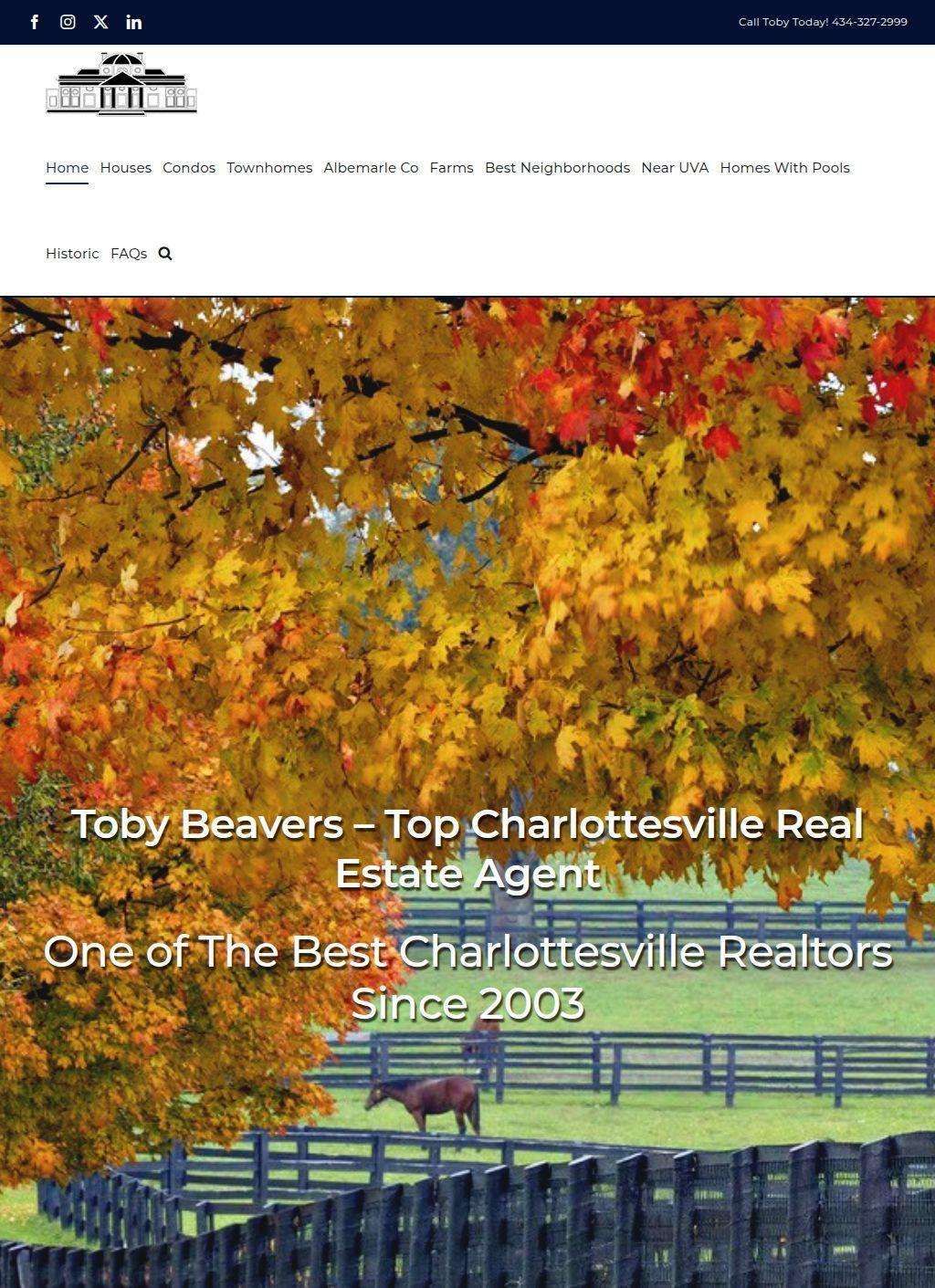 Toby Beavers - Top Charlottesville Real Estate Agent