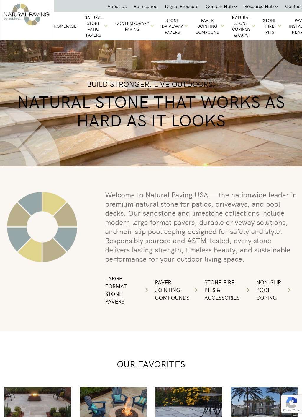 Natural Paving USA – Premium Indian Sandstone & Limestone Pavers