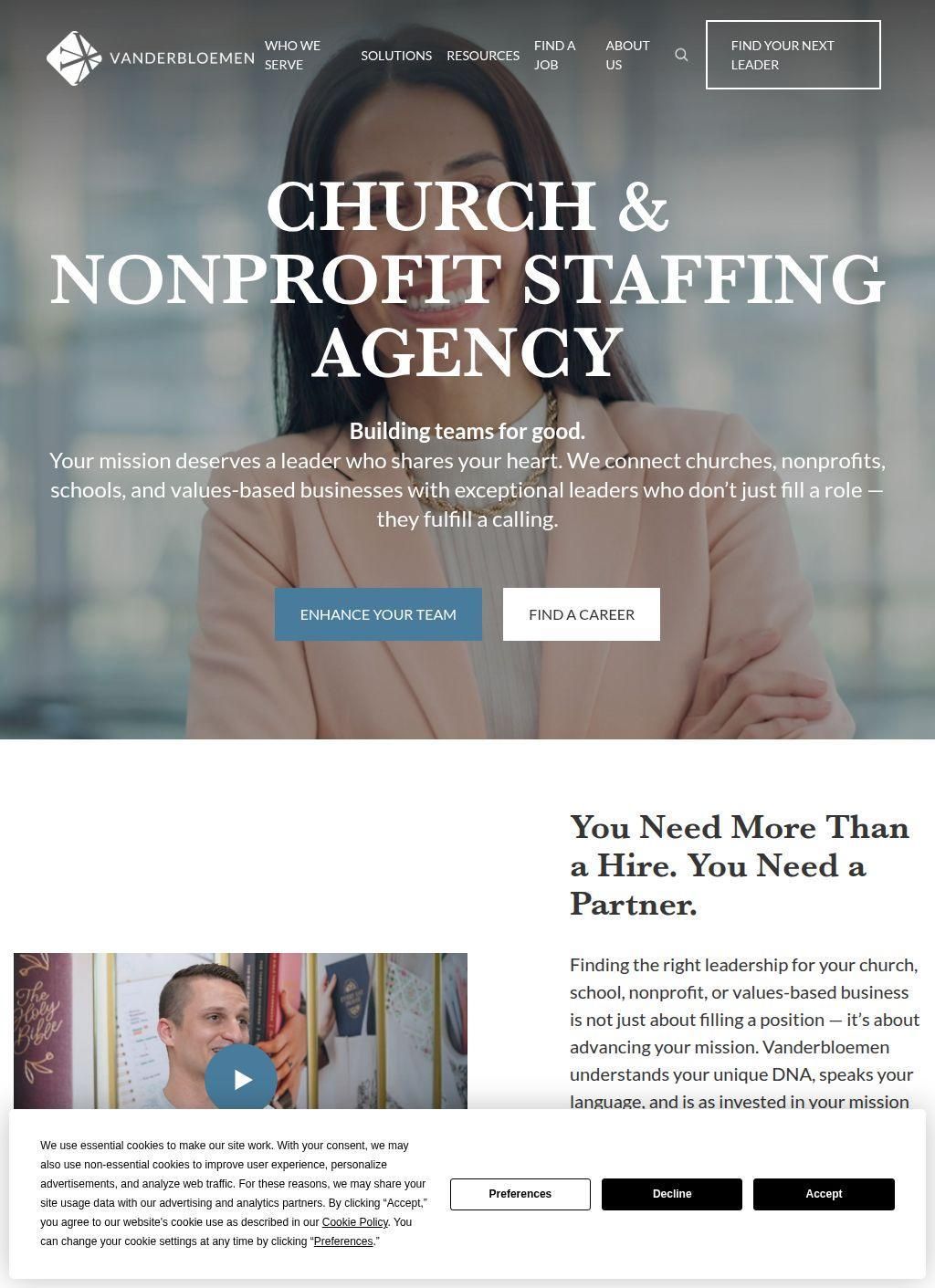 Vanderbloemen Search Group