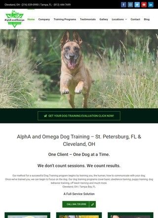 AlphA & Omega Dog Training